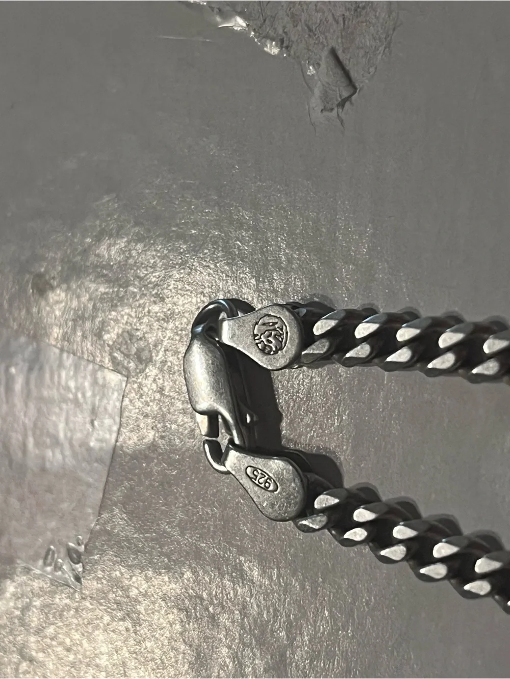 Men's Silver Curb Chain Necklace - Classic Everyday Style